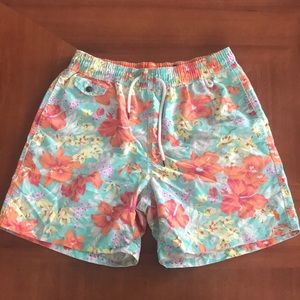 Polo Ralph Lauren Hawaiian print swim trunks